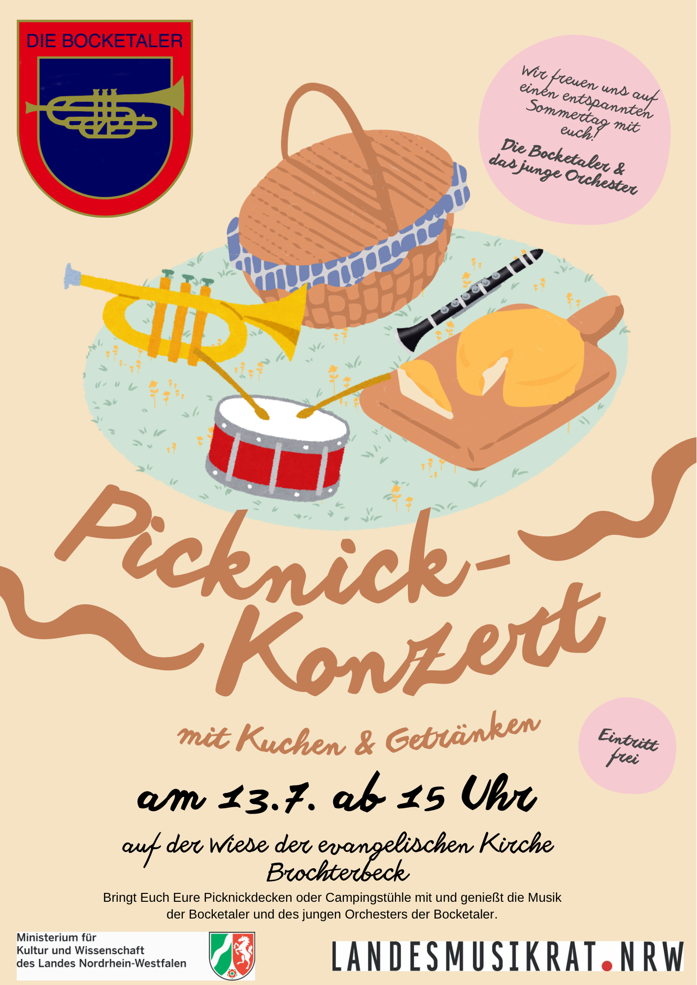 Picknick-Konzert am 13.07.2025