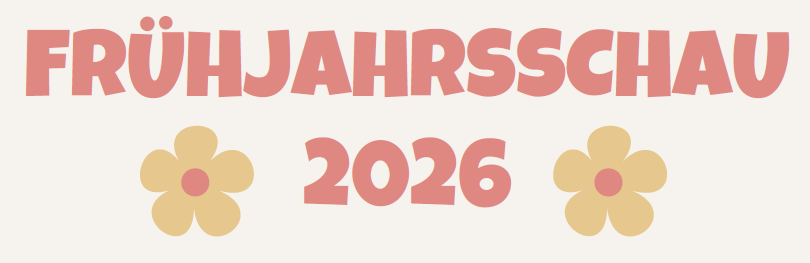 Wir sehen uns auf der Frühjahrsschau Brochterbeck